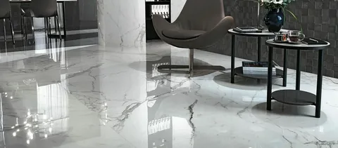 تصویر 4 از سنگ مرمریت زرد نطنز با رنگ گرم و جلوه طبیعی